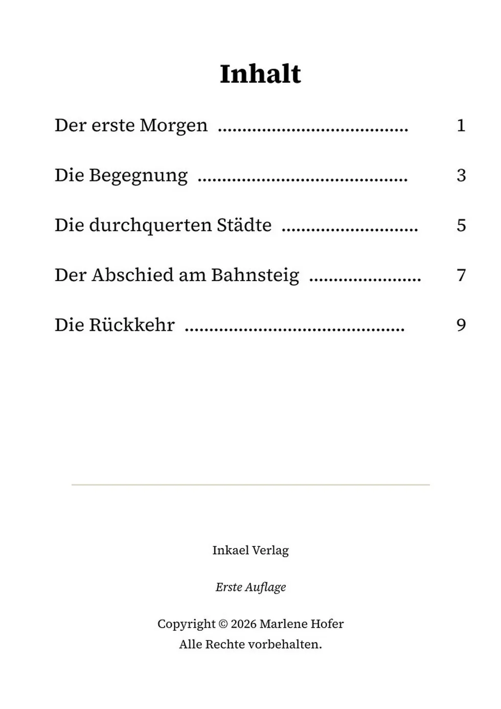 Buch auf Deutsch gesetzt