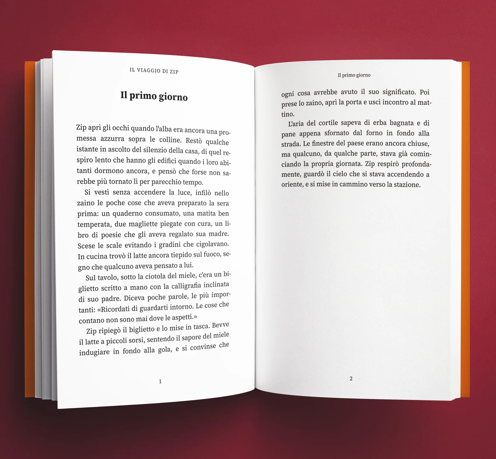 Libro cartaceo Inkael aperto, impaginato con tipografia editoriale